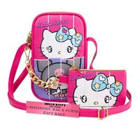 Get Trend Harry Potter | Hello Kitty Handtasche Mädchen Umhängetasche Damen mit Geldbörse Teenager Schultertasche Kinder Tasche Handy