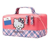 Get Trend Hello Kitty Kulturbeutel Damen, Teenager und Kinder, Kulturtasche für Travel Essentials, Make up und Badezimmer, Geschenk Idee (Rosa Hello Kitty)