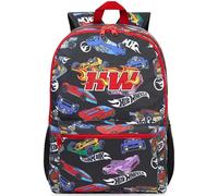 Get Trend Hot Wheels Rucksack Kinder, 46 cm Verstellbarer Reisetasche für Schule und Reise, Gepolsterte Schulrucksack, Geschenk Idee (Multi)