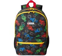 Get Trend Lego Ninjago Rucksack Jungen, 46 x 32 x 16 cm, Großer Kinder Schulrucksack Ergonomisch, Leicht & Gepolstert Sport, Freizeit & Schule, Geschenke für Kinder (Schwarz/Multi Lego Ninjago)