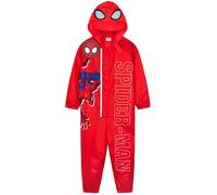 Get Trend Marvel Spiderman Regenanzug Kinder Matschanzug Jungen, Einteiler Regenjacke, Gefüttert, Geschenke für Jungs (4-5 Jahre, Rot Spiderman)