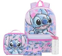 Get Trend Marvel Spidey und Seine Super-Freunde Großer Rucksack Kinder 4 TLG. 46 cm Kinderrucksack, Trinkflasche 500ml, Federmäppchen & Isolierte Lunchtasche für Schule (Multi Stitch)