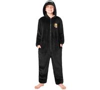 Get Trend Naruto Shippuden Fleece Jumpsuit Jungen Teens 7-15 Jahre, Weich Pyjama Ganzkörperanzug mit Kapuze, Geschenke Kinder (7-8 Jahre, Schwarz Naruto)