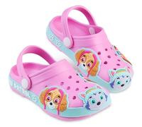 Get Trend Paw Patrol Clogs Kinder Hausschuhe Mädchen, rutschfest & Atmungsaktiv, Gartenschuhe Sommer Pantoffeln (24/25 EU, Rosa Paw Patrol)