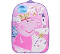 Get Trend Peppa Pig Rucksack Kinder 3+ Jahre Kinderrucksack Tagesrucksack Leicht Vorschule Verstellbarer Gurt (Rosa Peppa Pig)