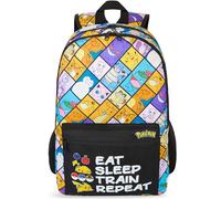 Get Trend Pokemon Großer Rucksack Kinder Jungen, Kinderrucksack für Schule, Sport, Freizeit, Größenverstellbar, Pikachu Geschenk Idee (Multi Pokemon)