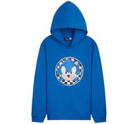 Get Trend Sonic THE Hedgehog Shadow Jungen Pullover, Kapuzenpullover Kinder Kuschelig & Stylisch, Shadow Knuckles Tails Jungs (Blau Sequin, 11-12 Jahre)