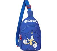 Get Trend SONIC THE HEDGEHOG Sling Bag Kinder, Brusttasche Umhängetasche mit Verstellbarem Gurt - Geschenke für Jungs