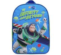 Get Trend Toy Story Rucksack Kinder 3+ Jahre Kinderrucksack Mädchen Jungen Tagesrucksack Leicht Vorschule Verstellbarer Gurt (Blau Buzz)