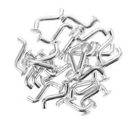 GETAJGHSD 50 Stück Sicherheitsbolzen J-bolzen Aus Metall Für Palettenregale Universelle Stecknadel Mit Großem Flachem Kopf Palettenregal Fallbolzen Zubehör Für Regalsysteme