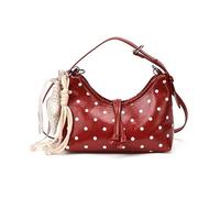 GETBSTOOP Damen-Einkaufstasche PU gepunktet groß 220x150x80cm rot