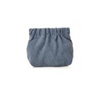 getuse Tragbare Taschen - elastische Aufbewahrungstasche aus Cord für Haargummis, Make-up-Tasche, Mini-Kosmetiktasche, Reise-Make-up, Münzgeldbörse, 6 Stück, Blau, 1 Stück