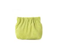 getuse Tragbare Taschen - elastische Aufbewahrungstasche aus Cord für Haargummis, Make-up-Tasche, Mini-Kosmetiktasche, Reise-Make-up, Münzgeldbörse, 6 Stück, Grün , 1 Stück