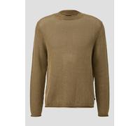 Gewaschener Strickpullover mit Strukturmuster XXL braun 2172719.8482.XXL