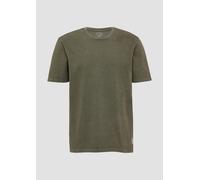 Gewaschenes Basic-T-Shirt aus weichem Heavy Jersey L Grün 2167430.7934.L