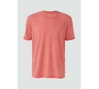 Gewaschenes Basic-T-Shirt L Orange 2169548.2063.L