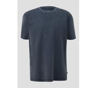 Gewaschenes Basic-T-Shirt XS blau 2169548.5884.XS