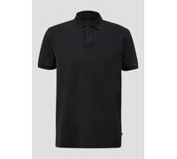 QS Gewaschenes Polo-Shirt aus Baumwollpiqué