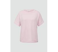 Gewaschenes T-Shirt mit Ziernähten im Relaxed Fit 34 Rosa 2164103.4101.34