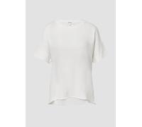 Gewaschenes T-Shirt mit Ziernähten im Relaxed Fit 36 creme 2167895.0210.36