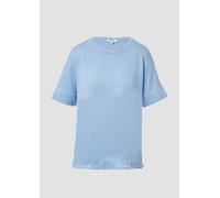 Gewaschenes T-Shirt mit Ziernähten im Relaxed Fit 44 blau 2167895.5141.44