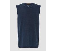 Gewaschenes Tanktop aus Strukturjersey L blau 2169568.5884.L