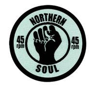 Gewebte Aufnäher Patch/Northern Soul 45Rpm