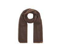 Modetuch CODELLO "Codello Schal", Damen, braun, Obermaterial: 100% Polyester PES., uni, Modetücher, mit Zierstich (77747723-0) braun