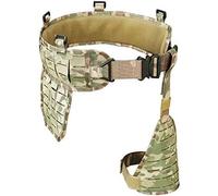 Gexgune 1000DNylon Taktische Molle Taille Gürtel Kampf abnehmbare breite Taille Kampf Gürtel gepolstert Gürtel Hosenträger Gürtel mit Bein-Panel (4 Farben optional)