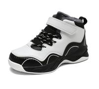 Geymxzik Kinder Winterschuhe Warm Gefütterte Winterboots Jungen Mädchen Trekkingschuhe Schneestiefel Baumwollschuhe Outdoor rutschfest mit Klettverschluss, 36EU