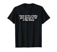Gezwungen, EIN großer Kumpel zu Sein Lustiges, verwirrtes College-Meme der Generation Z T-Shirt