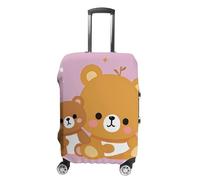 GFLFMXZW Cute Bear Gepäckabdeckung für Koffer, TSA-zugelassen, stilvolle Kofferbezüge, waschbar, dehnbar, kratzfest, Reisegepäckhüllen für 48,3 - 81,3 cm Gepäck, Stil:, S, Gepäckabdeckung