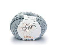 GGH Strick- und Häkelwolle Tavira aus 100% Baumwolle in der Farbe 041 Hellgrau, GGH-227.041