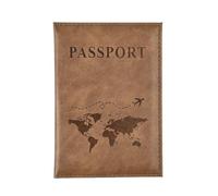 GHHZML Reisepasshülle Bunte PU-Passhülle, Ticket-Passhüllen, Reisepass-Schutzhülle, Ausweis- und Kreditkartenhalter, Reisezubehör(Color 6)