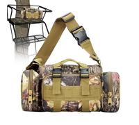 Ghjkldha Tree Stand Bag | Large Capacity Hunting Bag | Waterproof Camouflage Treestand Storage Bag with Multiple Pockets | Hunting Fanny Pack Waist Bag for Men, Gear Bag Hunting Accessories