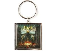 Ghost B.C New Meliora Schlüsselanhänger, Unisex-Erwachsene, Unisex-Jugendliche, mehrfarbig, quadratisch, Metall, Musik, Ghost B.C Fans