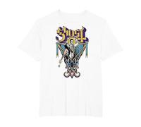 Ghost - Blessed White T-Shirt, Herren Große Größen, Weiß, 4X Tall