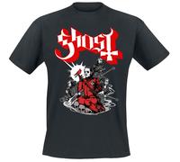Ghost Cardinale T-Shirt schwarz in 4XL