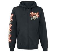 Ghost Distressed Papa Skull Männer Kapuzenjacke schwarz L