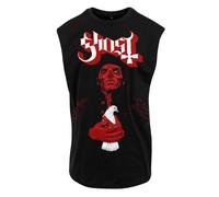 Ghost Dove Red Logo Tank-Top schwarz in L