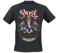 Ghost Grampus Nihil Männer T-Shirt schwarz L 100% Baumwolle Band-Merch, Bands, Nachhaltigkeit