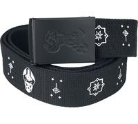 Ghost Logo Gürtel schwarz