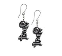 Ghost Logo Ohrhänger schwarz