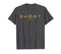 Ghost of Yotei Simple Yellow Logo T-Shirt, Herren, Anthrazit Meliert, XXL