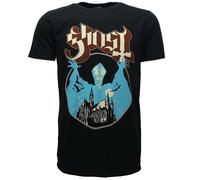 Ghost Opus Offizielles Band-T-Shirt Schwarz - Offizielles Merchandise | Popmerch.com S Schwarz