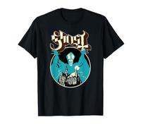 Ghost - Opus T-Shirt für Erwachsene, Schwarz, Unisex, Kurzarm, S