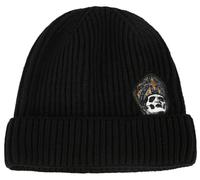 Ghost Peeking Papa Unisex Mütze schwarz 100% Polyacryl Band-Merch, Bands, Geschenke