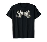 Ghost - Phantomime Logo T-Shirt, Unisex-Erwachsene, Schwarz, S