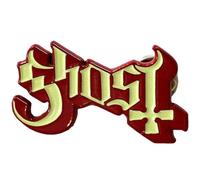 Ghost Band Logo Rot Shadow Pin Badge One Size