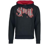 Ghost Priest Kapuzenpullover schwarz rot in XL